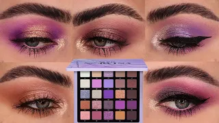 5 LOOKS NORVINA VOL 5 PRO PIGMENT EYESHADOW PALETTE!