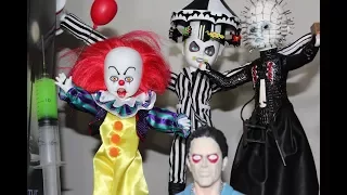Unboxing Living Dead Dolls Pennywise Hellraiser III and Showtime Beetlejuice