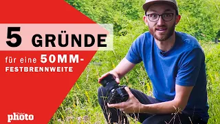 📷 50mm-Objektiv: 5 GRÜNDE, warum eine 50mm-Festbrennweite in JEDEN Kamerarucksack gehört! 💪