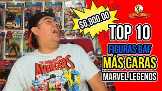 TOP 10 FIGURAS BAF MÁS CARAS MARVEL LEGENDS