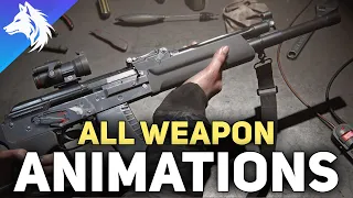 The Last of Us Part 2 Remastered - All Weapon Upgrade Animations (All Guns)