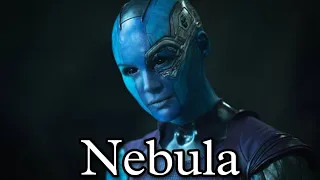All Nebula Scenes, Powers, Weapons and Fighting Skills Compilation (2014-2019) #marvel
