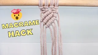 Macrame Hack: Untying Hitch Knots FAST