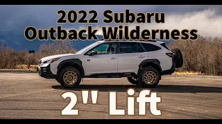 Lifted 2022 Subaru Outback Wilderness