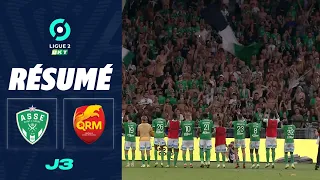 AS SAINT-ÉTIENNE - QUEVILLY-ROUEN METROPOLE (2 - 1) - Résumé - (ASSE - QRM) / 2023-2024