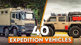 40 Most Amazing Expedition Vehicles That Can Conquer Any Terrain