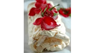 Easy Cooking -   Meringue Roulade