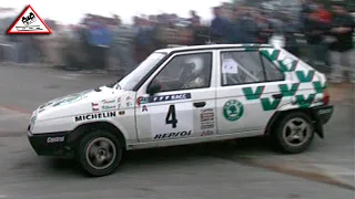 Triner - Štolfa | Škoda Favorit 136 L | Rallye Catalunya 1994 [Passats de canto] (Telesport)