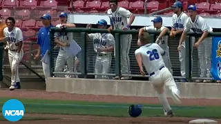 Bunt turns into little league home run at the 2023 DIII baseball championship