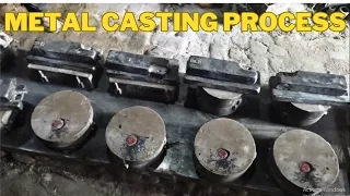Incredible Metal Casting Process in Foundry | Soap Mold Casting in Sand