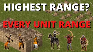 How much RANGE every UNIT has? (Including Siege Engines) - Stronghold Crusader