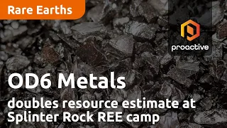 OD6 Metals doubles resource estimate at Splinter Rock REE camp