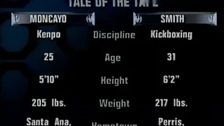 Rudyard Moncayo Vs. Patrick Smith - UFC VI