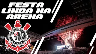 FESTA LINDA DA FIEL TORCIDA! Corinthians 3x1 Coritiba Estreia Yuri Alberto No Timão