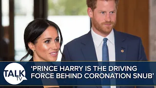 “Prince Harry Is The Driving Force” Behind Meghan Markle Coronation Snub, Says Royal Author