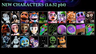 Ultra Custom Night (1.6.52) | CHARACTER MECHANIC WALKTHROUGHS | NEW CHARACTERS (public beta-testing)