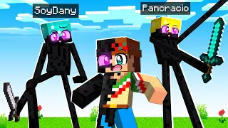 ¡Minecraft PERO los ENDERMAN me AYUDAN! 😂💜💥 SILVIOGAMER MINECRAFT PERO