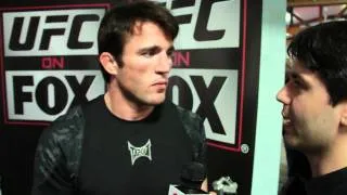 UFC's Chael Sonnen on Bisping "I'm not gonna back down at any point in that fight"