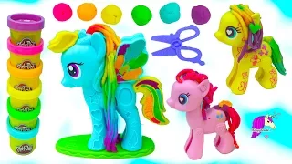 Giant Rainbow Dash Hairstyle Hair Cut Makeover MLP Video