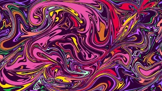 1H Psychedelic Kaleidoscopic Colorful Background | NO Sound 4K | 016