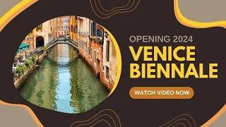 Venice Biennale 2024 opening