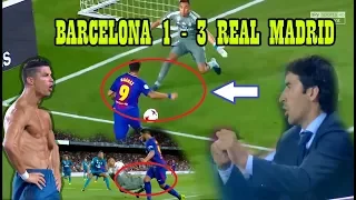 AMAZING !! BARCELONA 1 - REAL MADRID (14/8/2017) Highlights and Goals