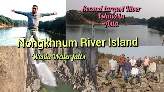 Nongkhnum River Island, Wenia Water falls,