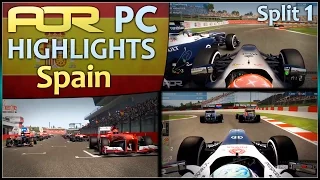 F1 2013 | AOR PC Split 1: S10 Round 5 - Spain (Official Highlights)