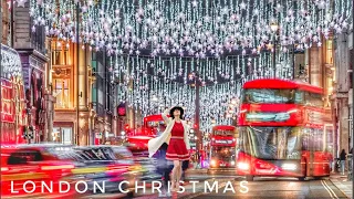 🎄 Christmas Walks in Central London 2023 | London Christmas Lights | London City Walk [4K]