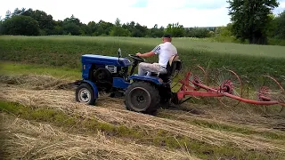 8 червня 2018 р. Згрібання сіна.