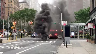 UWS Manhole Fire