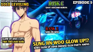 SUNG JIN-WOO JADI GOOD LOOKING & PUNYA ROTI SOBEK ⁉️ - Solo Leveling Episode 5