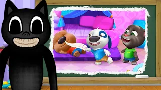 El Gato TOM Y SUS AMIGOS , PESADILLAS DE CARTOON CAT,  My Talking Tom Friends