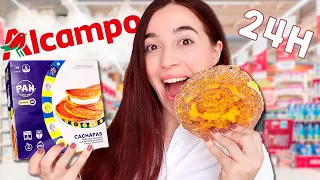 24H PROBANDO COMIDA DE ALCAMPO | Atrapatusueño