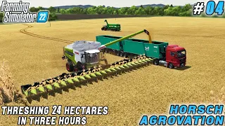 18-Meter Header's Performance on 24 Hectares of Corn | HORSCH AgroVation Farm | FS 22 | ep #04