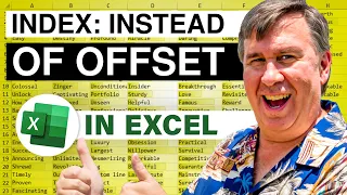 Excel - Replace OFFSET with INDEX and a Colon - Episode 2048