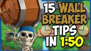 15 QUICK Tips About: Wall Breakers💣- Clash Royale