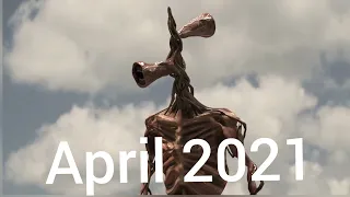 Evolution Of Siren Head 2020-2021