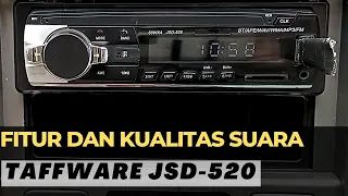 Review Fitur dan Kualitas Suara Audio Mobil JSD-520 Taffware