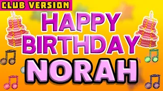 Happy Birthday NORAH | POP Version 2 | The Perfect Birthday Song for NORAH