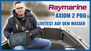 Raymarine Axiom 2 Pro - Livetest auf dem Wasser | Echolotzentrum.de