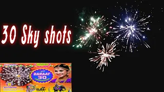 30 Sky Shots Repeater MultiColor From Supreme | best Sky Shots in Cheap Price | Types of crackers