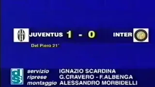 Juventus-Inter 1:0, 1997/98 - Domenica Sportiva