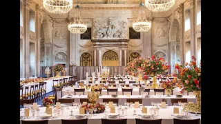 A State Banquet at the Royal Palace Amsterdam