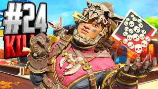 Vantage 24 KILLS and 5,400 Damage Apex Legends Gameplay Season 20