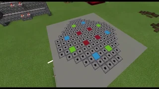 RBMK 1000 Reactor in Minecraft with jumping rods