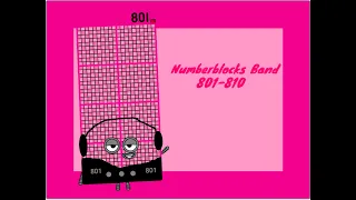 numberblocks 801-810