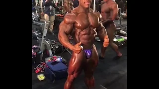 Phil Heath in Back stage Mr Olympia 2018
