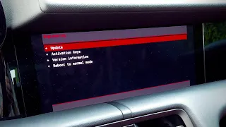 Porsche MIB3 Premium (MPR3) hidden engineering menu