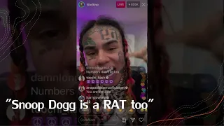 Tekashi 6ix9ine Exposed The Whole Rap Industry! Calls out Meek Mill, Future, Snoop Dogg, etc.